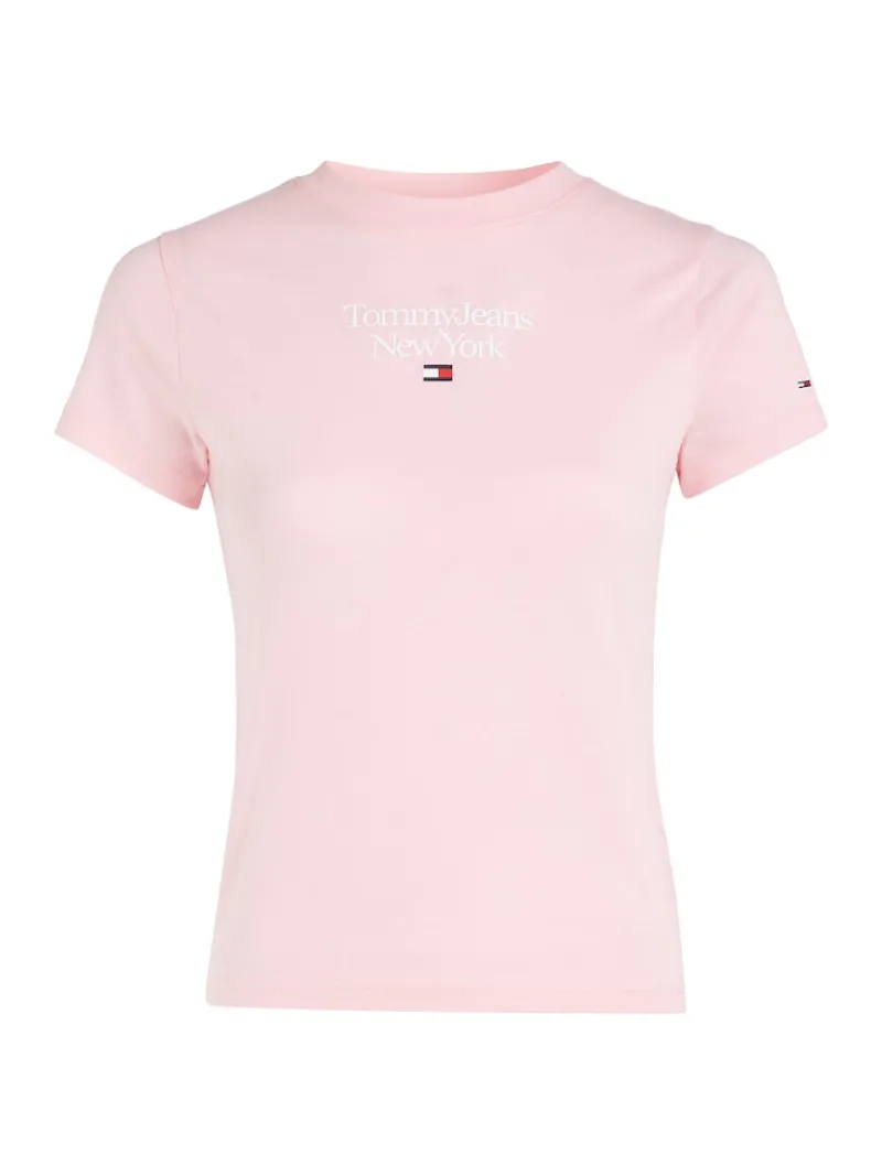 Tommy Jeans Shirts*Essential Logo T-Shirt aloha pink