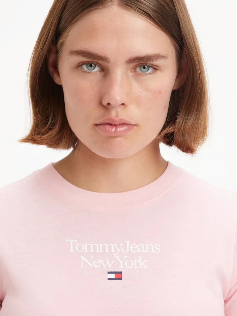 Tommy Jeans Shirts*Essential Logo T-Shirt aloha pink