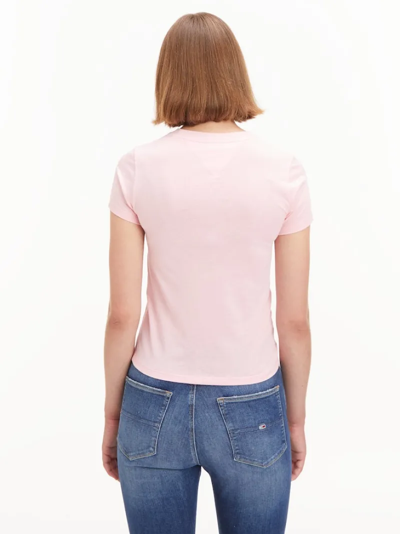 Tommy Jeans Shirts*Essential Logo T-Shirt aloha pink
