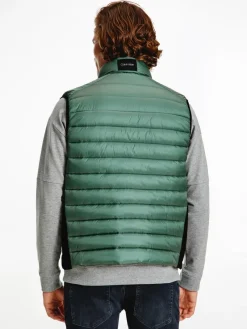 Calvin Klein Westen*ESSENTIAL SIDE LOGO VEST Balsam Green