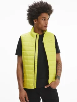 Calvin Klein Westen*ESSENTIAL SIDE LOGO VEST sunny lime