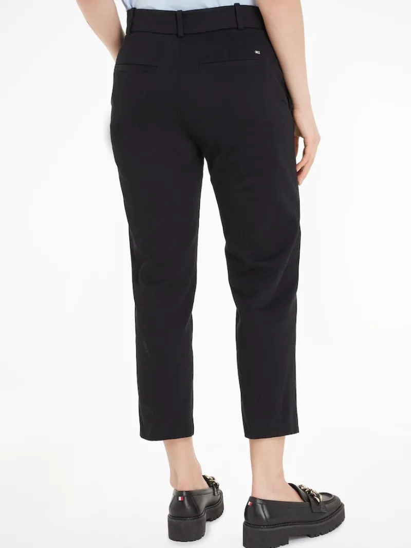 Tommy Hilfiger Hosen*ESSENTIAL SLIM STRAIGHT CO CHINO Black