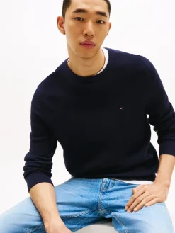 Tommy Hilfiger Pullover & Sweatshirts|Big Boys*ESSENTIAL STRUCTURE CREW NECK desert sky