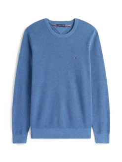 Tommy Hilfiger Pullover & Sweatshirts|Big Boys*ESSENTIAL STRUCTURE CREW NECK petrol blue heather