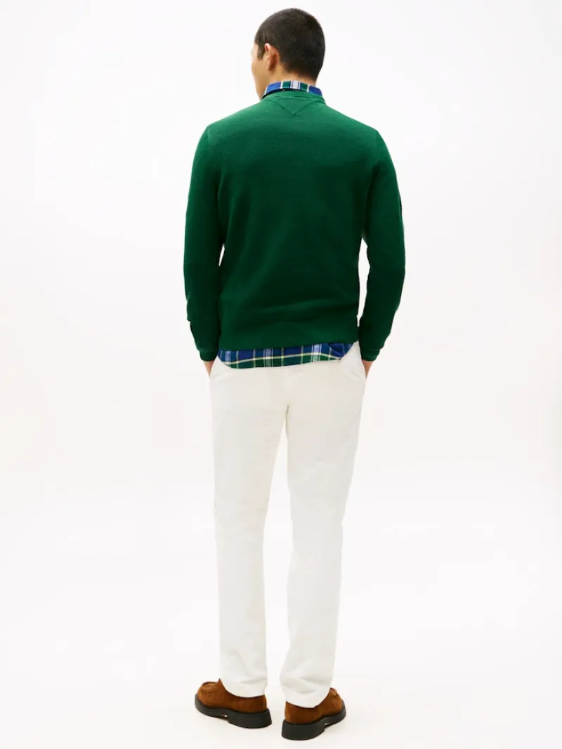 Tommy Hilfiger Pullover & Sweatshirts|Big Boys*ESSENTIAL STRUCTURE CREW NECK ornamental green heather