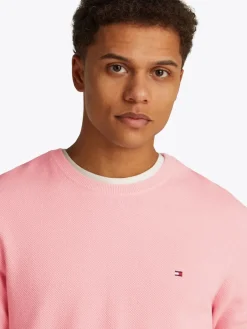 Tommy Hilfiger Pullover & Sweatshirts|Big Boys*ESSENTIAL STRUCTURE CREW NECK pink shade