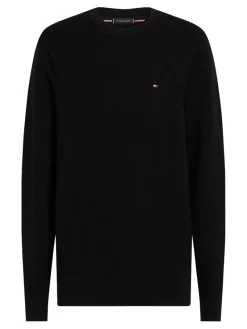 Tommy Hilfiger Pullover & Sweatshirts|Big Boys*ESSENTIAL STRUCTURE CREW NECK Black