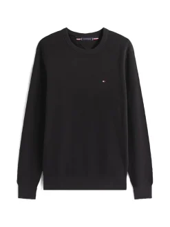 Tommy Hilfiger Pullover & Sweatshirts|Big Boys*ESSENTIAL STRUCTURE CREW NECK Black