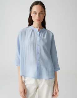 Opus Blusen*Fabell oxford blue