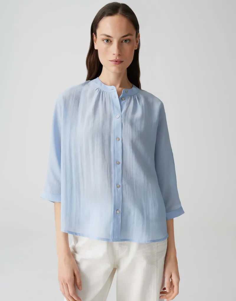 Opus Blusen*Fabell oxford blue