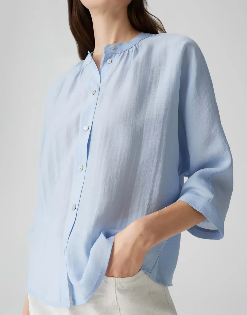 Opus Blusen*Fabell oxford blue