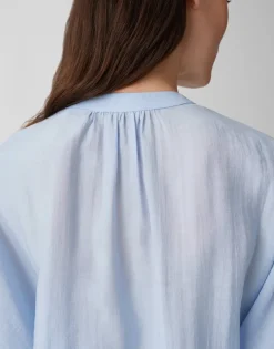 Opus Blusen*Fabell oxford blue