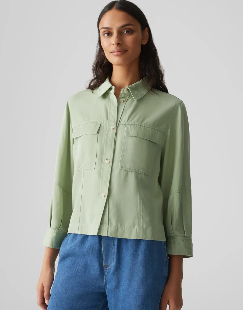 Opus Blusen*Fadelia green glow