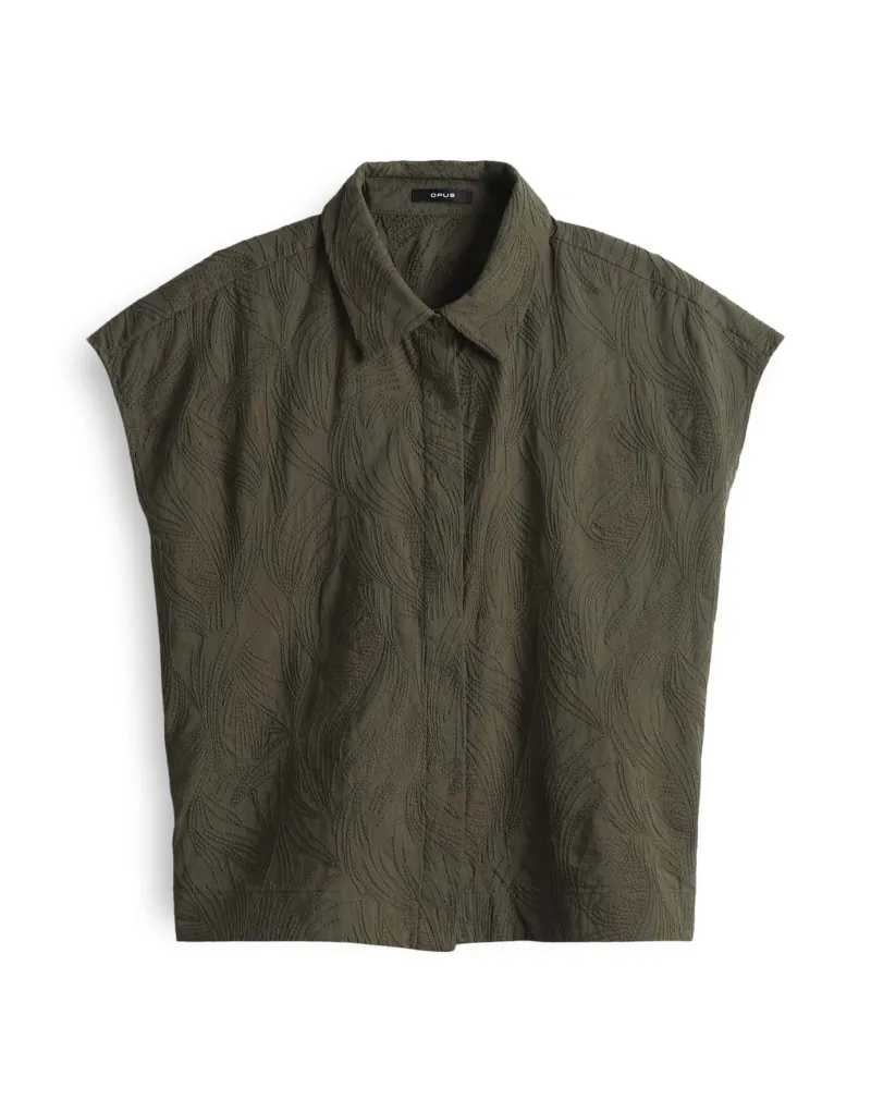 Opus Blusen*Falme olive leaf