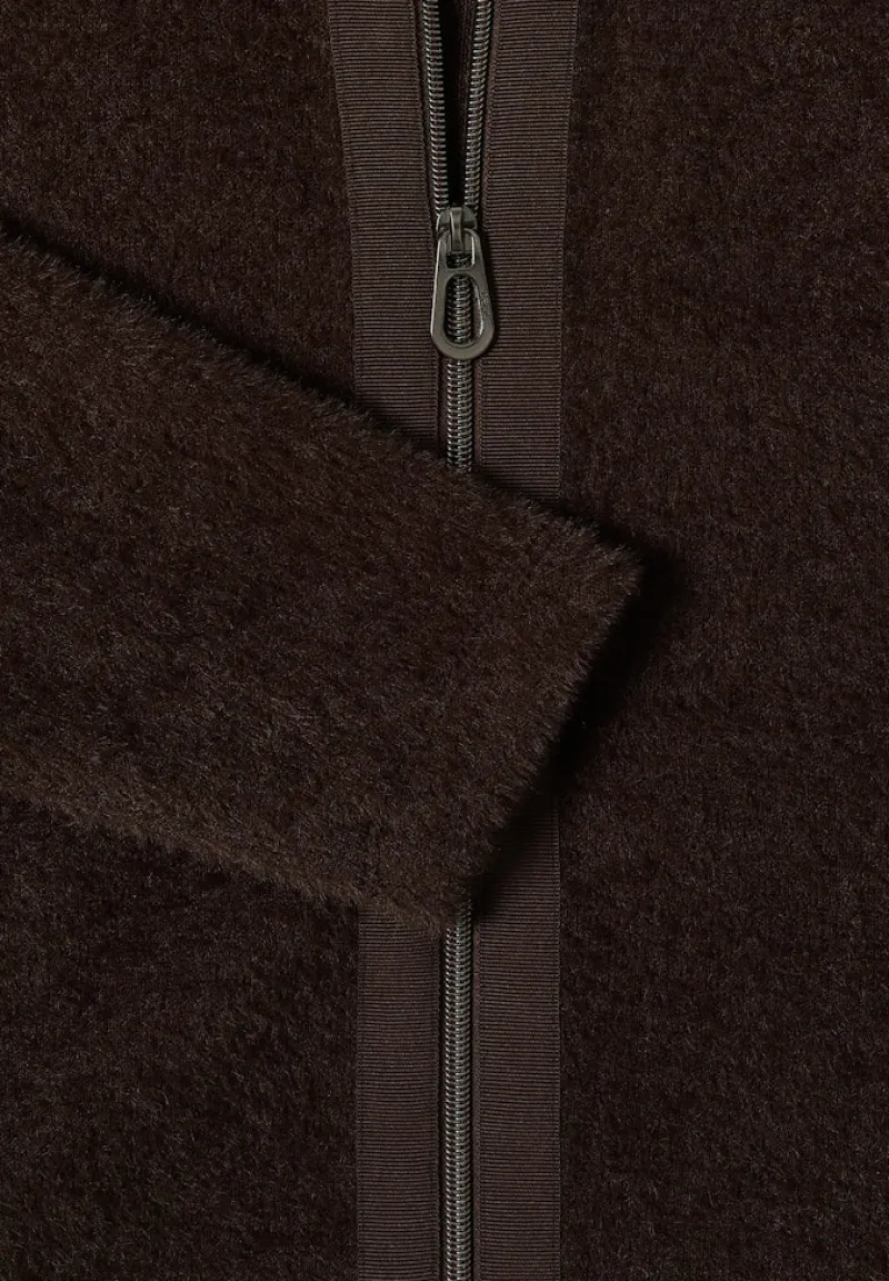 Cecil Pullover & Sweatshirts*Federgarn Jacke tartufo brown