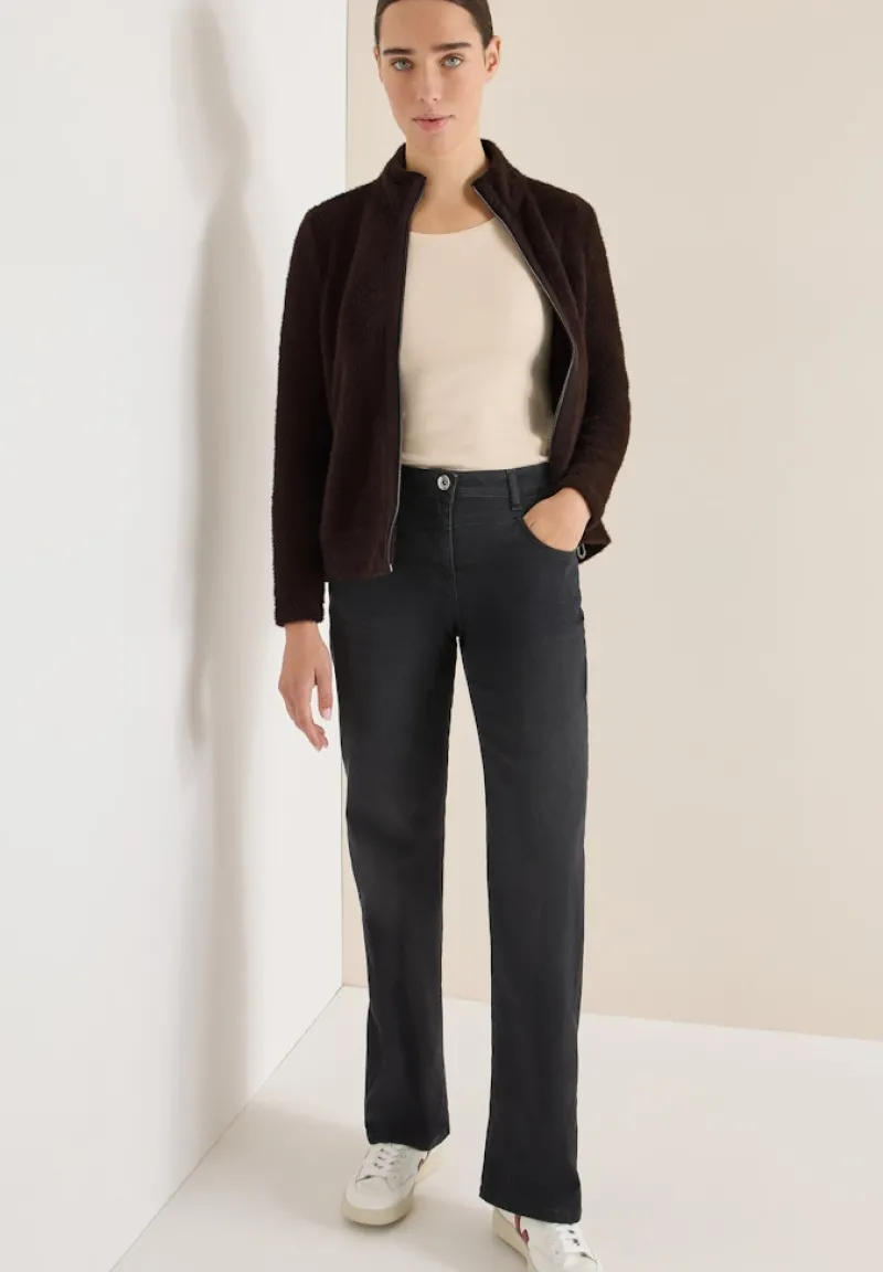 Cecil Pullover & Sweatshirts*Federgarn Jacke tartufo brown