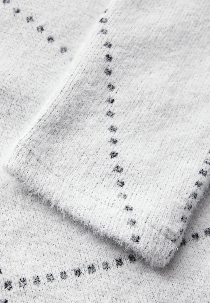 Cecil Shirts*Federgarn Langarmshirt vanilla white