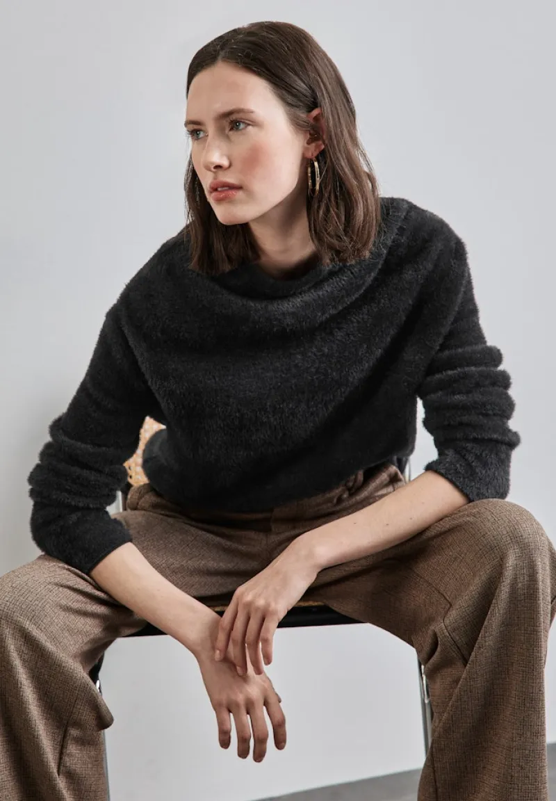 Street One Pullover & Sweatshirts*Federgarn Pullover Black