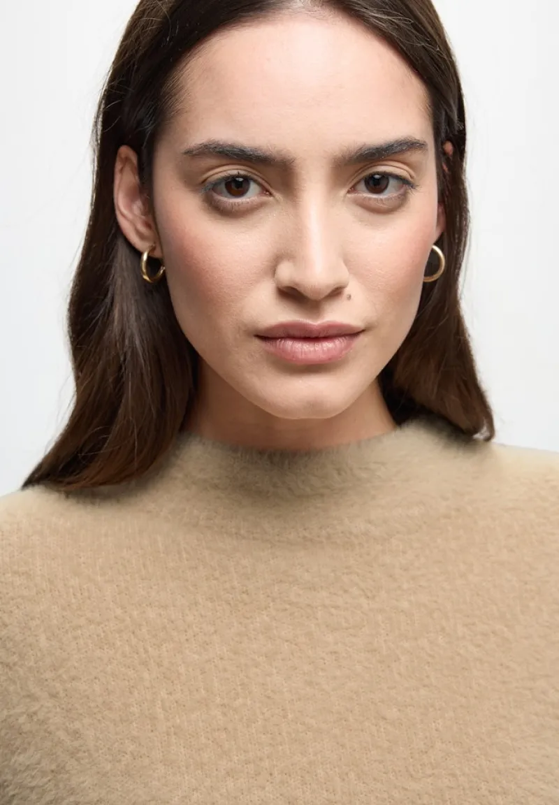 Street One Pullover & Sweatshirts*Federgarn Pullover sanded beige