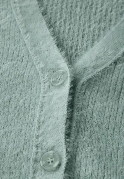 Cecil Pullover & Sweatshirts*Federgarn-Cardigan iced salvia green