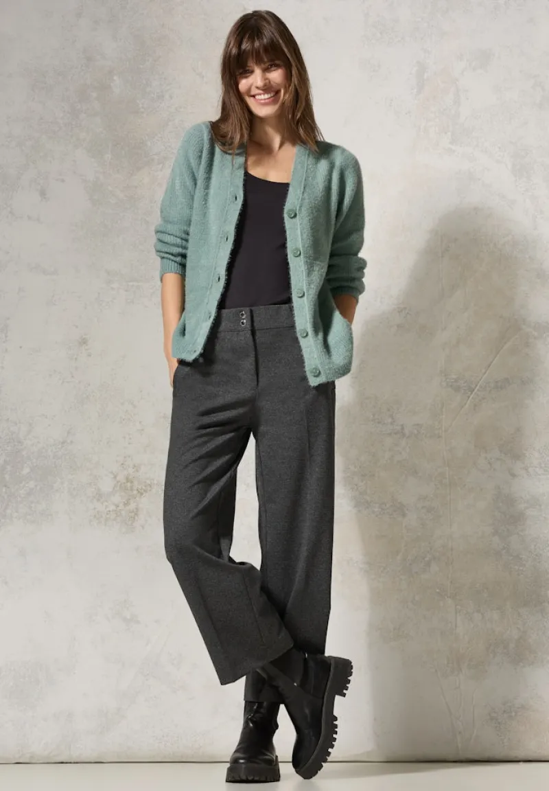 Cecil Pullover & Sweatshirts*Federgarn-Cardigan iced salvia green