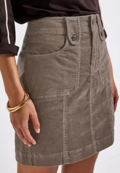 Street One Röcke*Feincord Rock bark brown