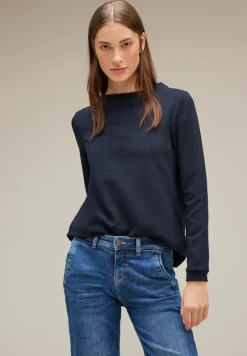 Street One Pullover & Sweatshirts*Feines Langarmshirt deep blue