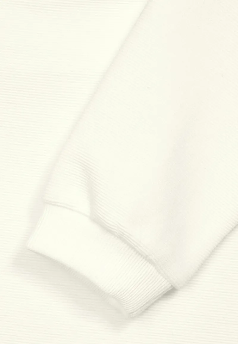 Street One Pullover & Sweatshirts*Feines Langarmshirt lucid white