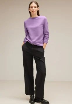 Street One Pullover & Sweatshirts*Feines Langarmshirt soft pure lilac