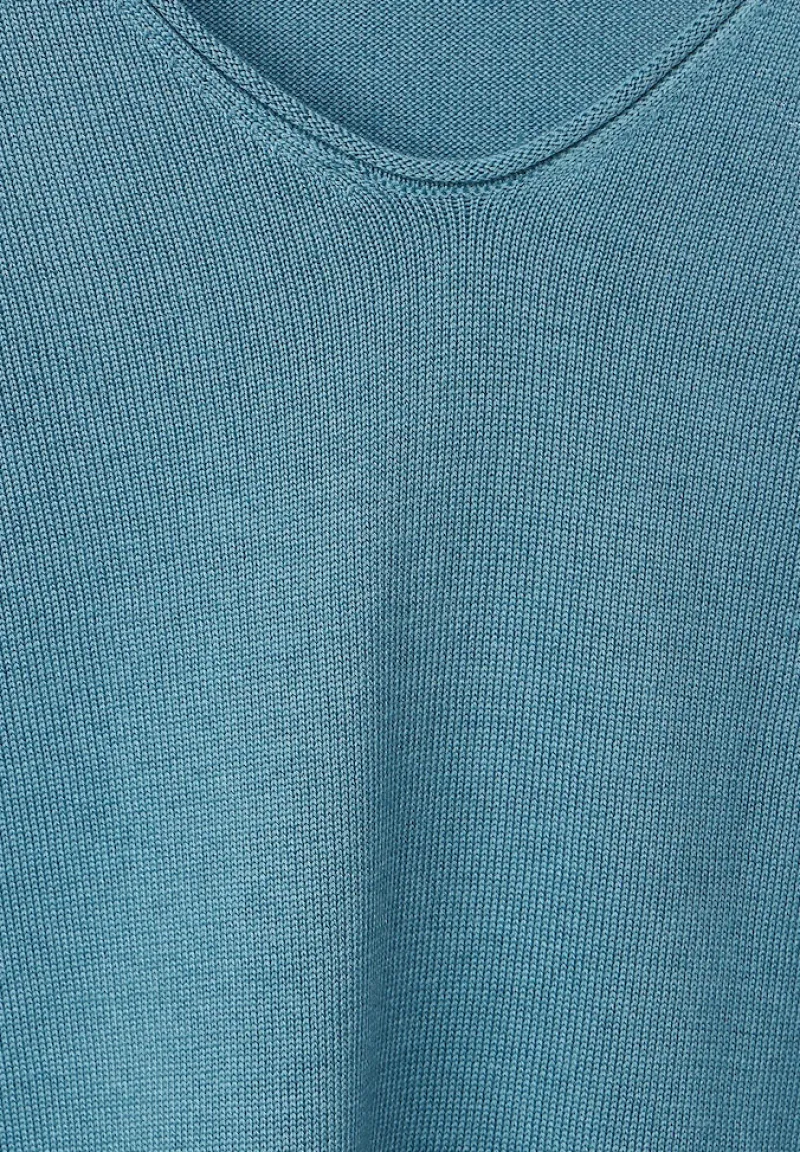 Cecil Pullover & Sweatshirts*Feinstrick Pullover adriatic blue