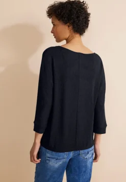 Street One Shirts*Feinstrick Shirt deep blue