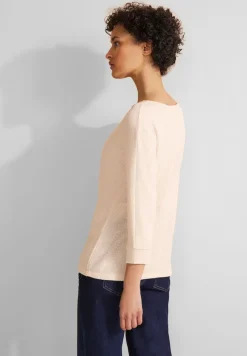 Street One Shirts*Feinstrick Shirt lucid white