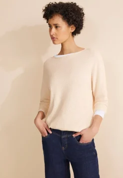 Street One Shirts*Feinstrick Shirt lucid white