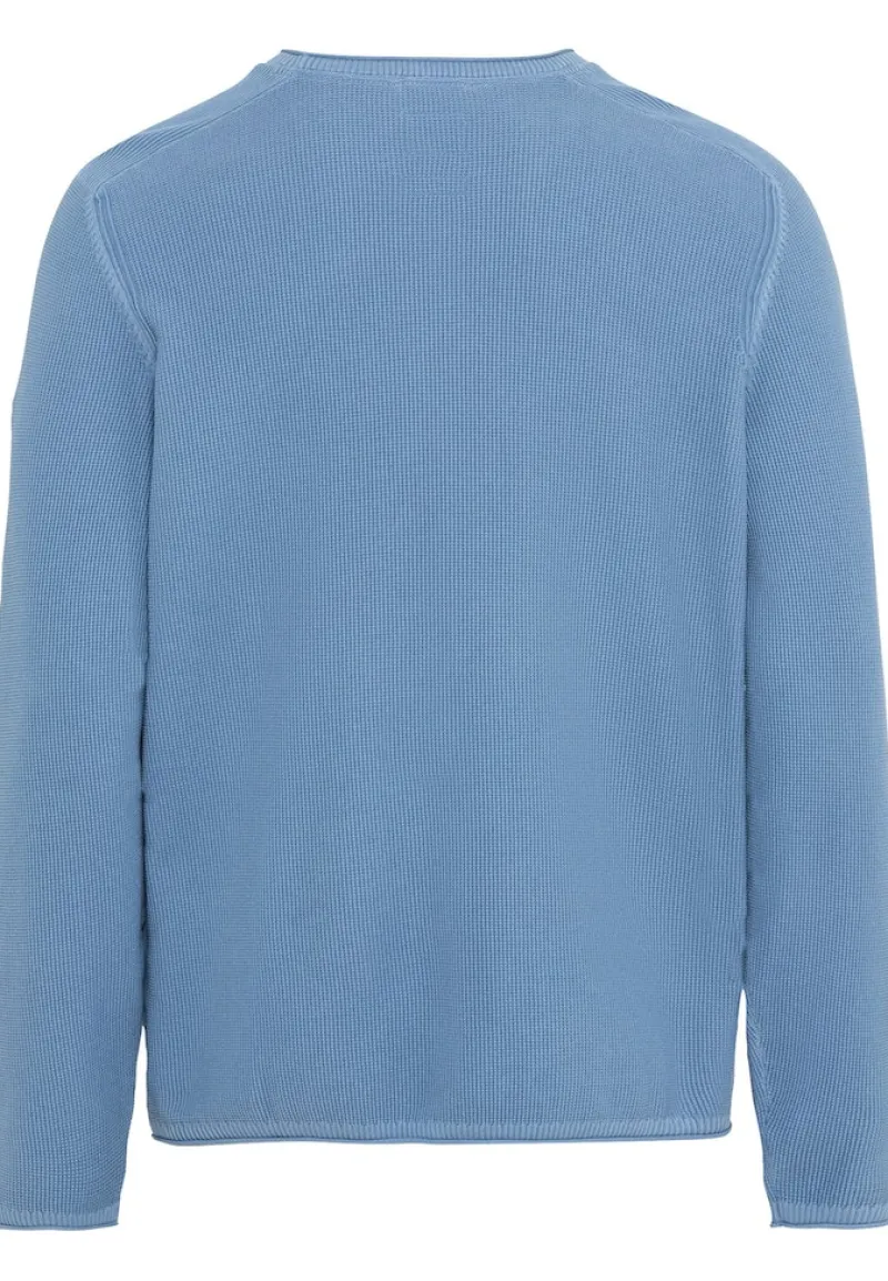 Camel Active Pullover & Sweatshirts|Big Boys*Feinstrickpullover aus organic Cotton elemental blue