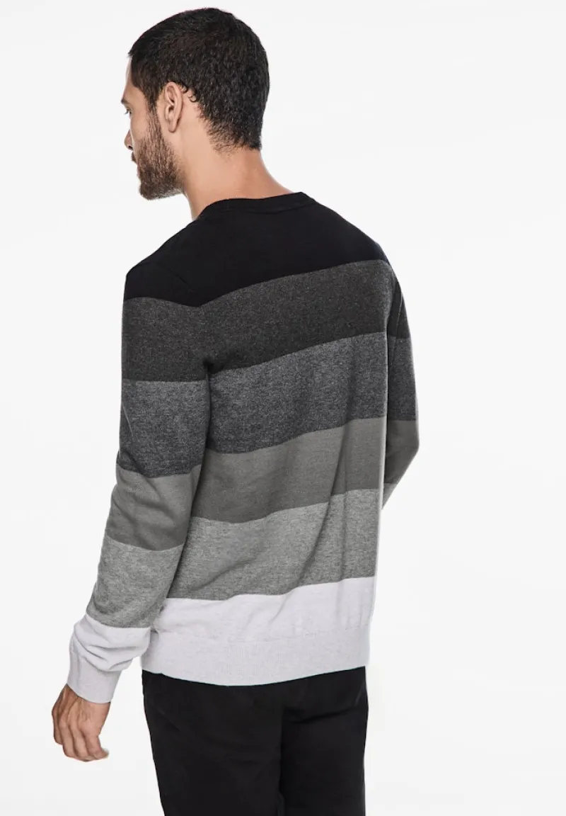 Street One Men Pullover & Sweatshirts|Big Boys*Feinstrickpullover Black