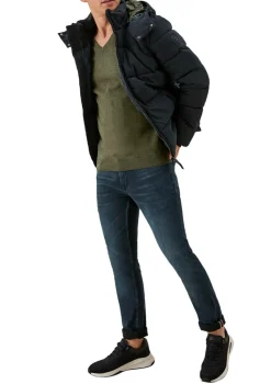 s.Oliver Pullover & Sweatshirts|Big Boys*Feinstrickpullover mit V-Ausschnitt grün2