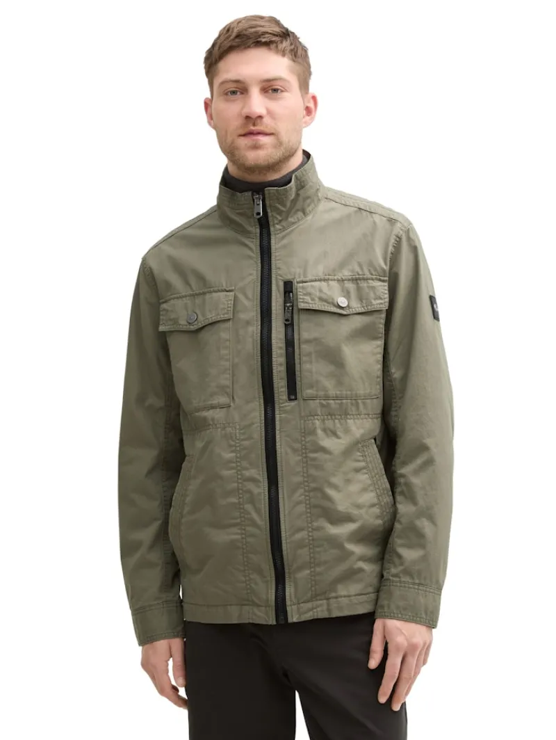 Tom Tailor Jacken|Big Boys*Feldjacke mit aufgesetzten Brusttaschen smokey olive green