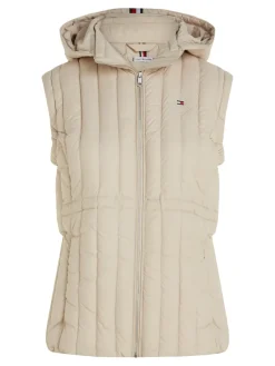 Tommy Hilfiger Westen*FEMININE LW DOWN VEST classic beige