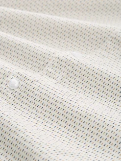 Tom Tailor Hemden|Big Boys*Fitted Hemd mit Muster white mini spike design