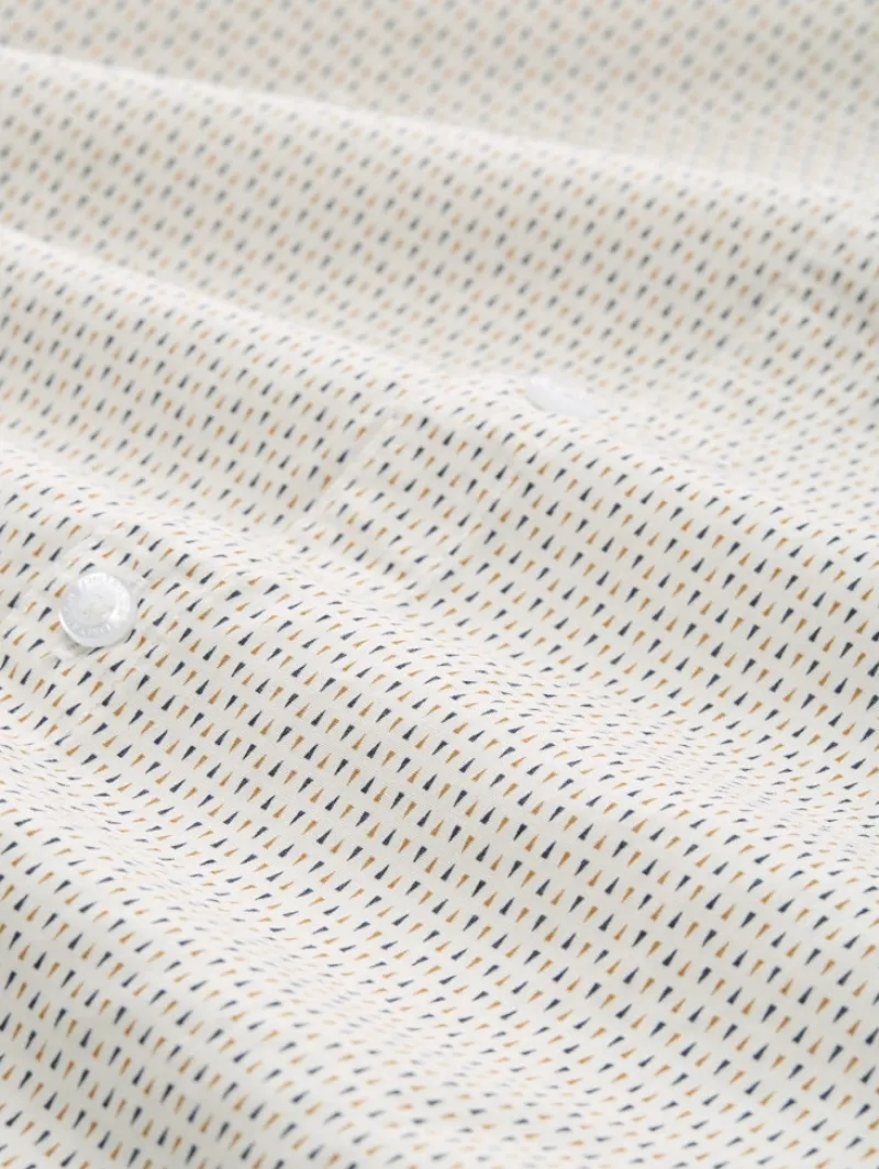 Tom Tailor Hemden|Big Boys*Fitted Hemd mit Muster white mini spike design