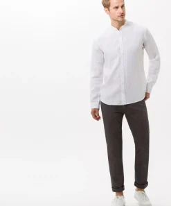 Brax Hosen|Big Boys*Five-Pocket-Hose in Two Tone-Optik Black