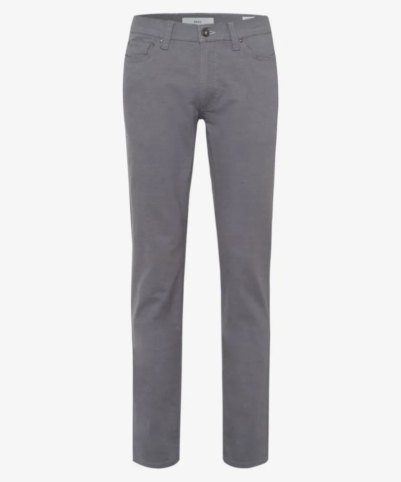 Brax Hosen|Big Boys*Five-Pocket-Hose in Two Tone-Optik grey