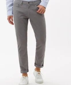 Brax Hosen|Big Boys*Five-Pocket-Hose in Two Tone-Optik grey