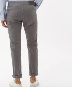 Brax Hosen|Big Boys*Five-Pocket-Hose in Two Tone-Optik grey