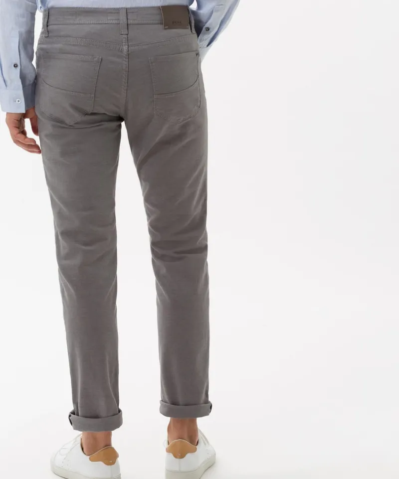 Brax Hosen|Big Boys*Five-Pocket-Hose in Two Tone-Optik grey