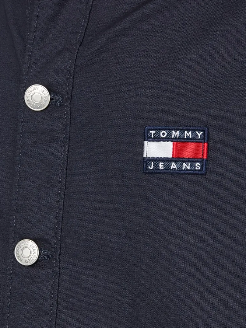 Tommy Jeans Hemden*Flag Overshirt twilight navy