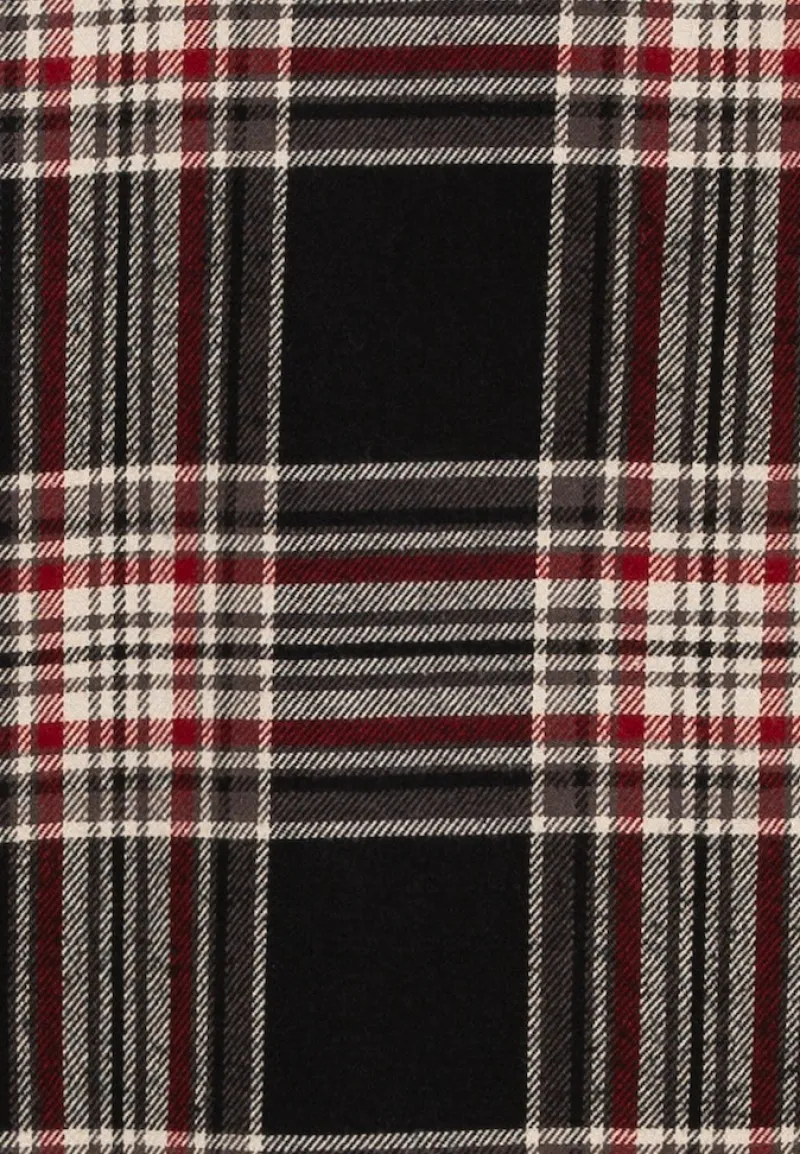 Camel Active Hemden|Big Boys*Flanell Overshirt im Karomuster Anthra