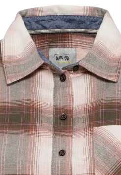 Camel Active Blusen*Flanellbluse aus Baumwolle rose