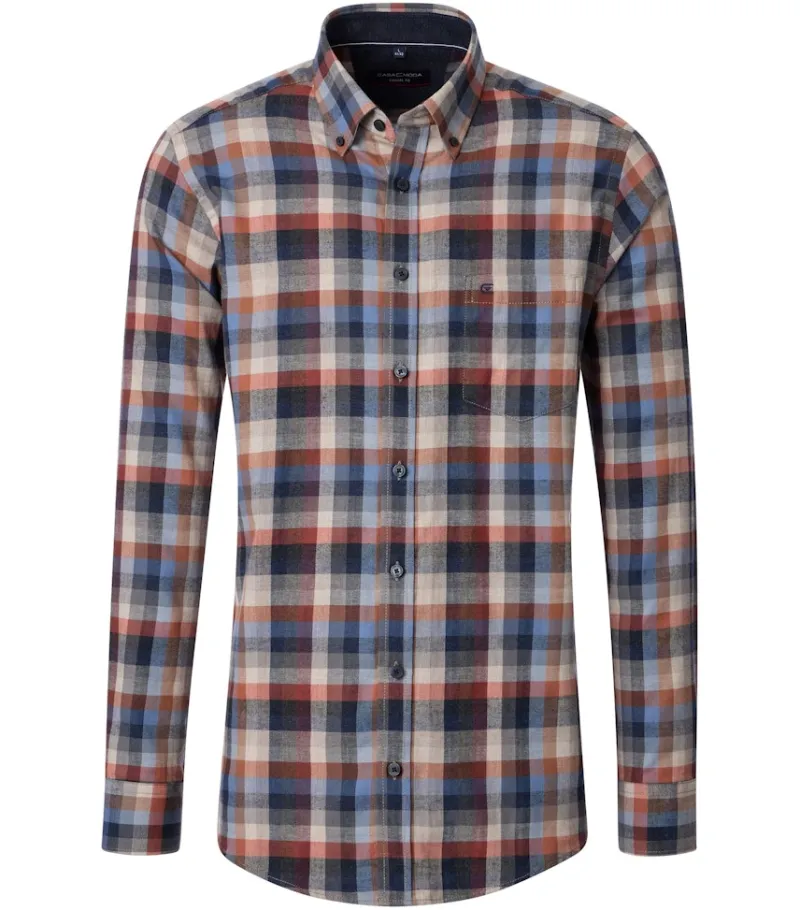 CASAMODA Hemden|Big Boys*Flanellhemd anthrazit