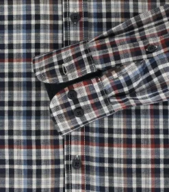 CASAMODA Hemden|Big Boys*Flanellhemd blau2